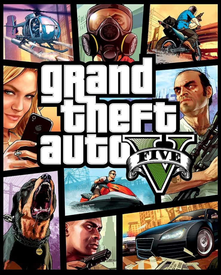 Постер игры Grand Theft Auto V