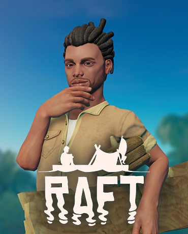 Постер игры Raft